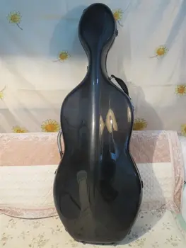 

1pcs beautiful hard cross grain carbon fiber composite material cello case 4/4