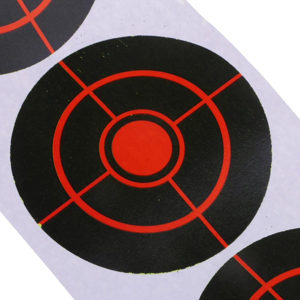 

250pcs 3' Reactive Splatter Targets See Your Hits Instantly Archery Hunting Accessories For Shooting Indoors or Outdoors