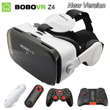 BOBO VR box 2.0 with Headset google cardborad for 4.0-6.0 inch smartphones BOBOVR Z4 Mini Virtual Reality goggles 3D Glasses vr