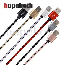 10 шт./партия USB для iPhone 7 кабели нейлон 8pin USB сетка нейлоновый кабель для iPhone X 8 7 plus 6s plus 5s iPad Air/mini