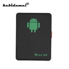 Kebidumei Мини A8 нет gps трекер локатор автомобиль в режиме реального времени Дети Pet GSM/GPRS/LBS отслеживание адаптер питания с кнопкой SOS USB кабель