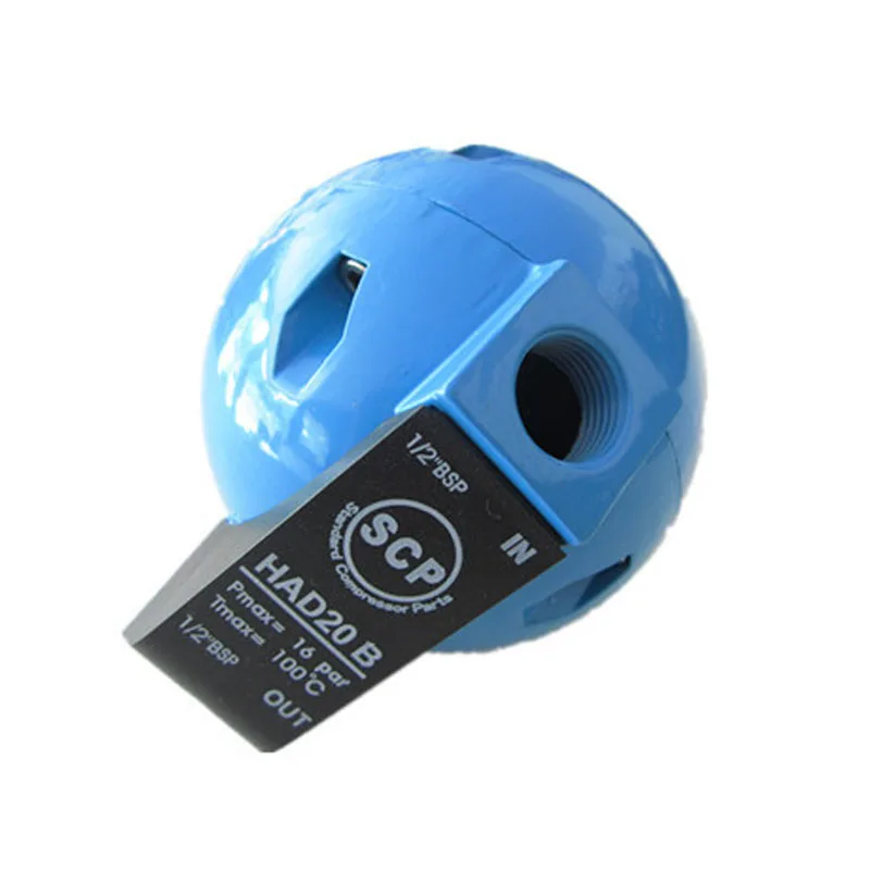 

1/2" DN15 16Bar BSP thread Automatic Drain Valve HAD20B Air Compressor Cold and Dry Ball type float automatic water dispense