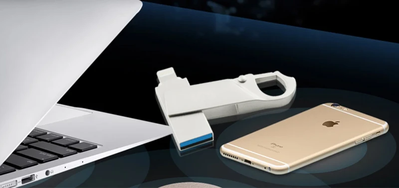 Usb флеш-накопитель для iPhone 6 6 S 6 Plus 7 7 S 7 P 8 8 Plus X iPad сверкающий USB Memory Stick 128 ГБ Pendrive для iOS внешнего хранения