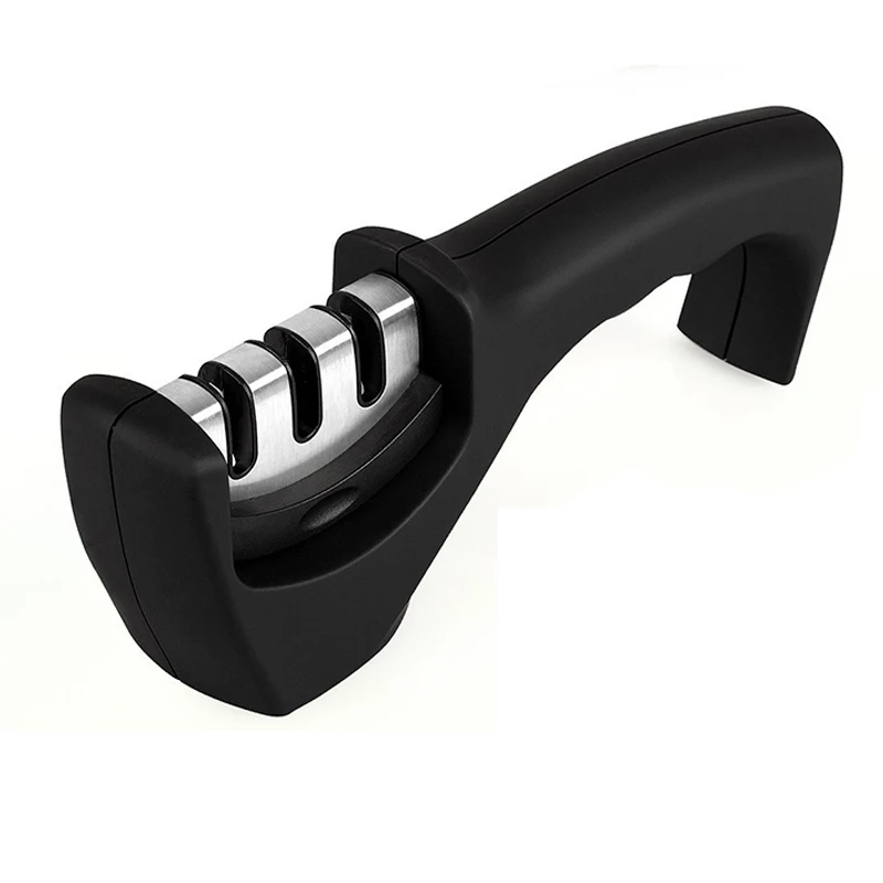 

Professional Knife Sharpener Diamond Stainless Steel Knife sharpening Tool Carbide Ceramic Knife Kitchen Tools Sharpening Stone