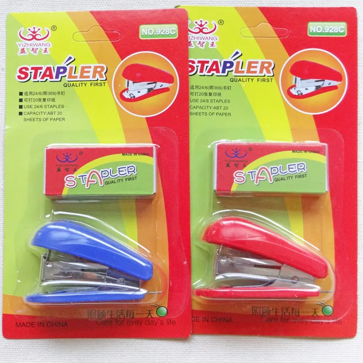 

Office Stationery Student Supplies Mini Stapler Staple Set Multi-color Wholesale
