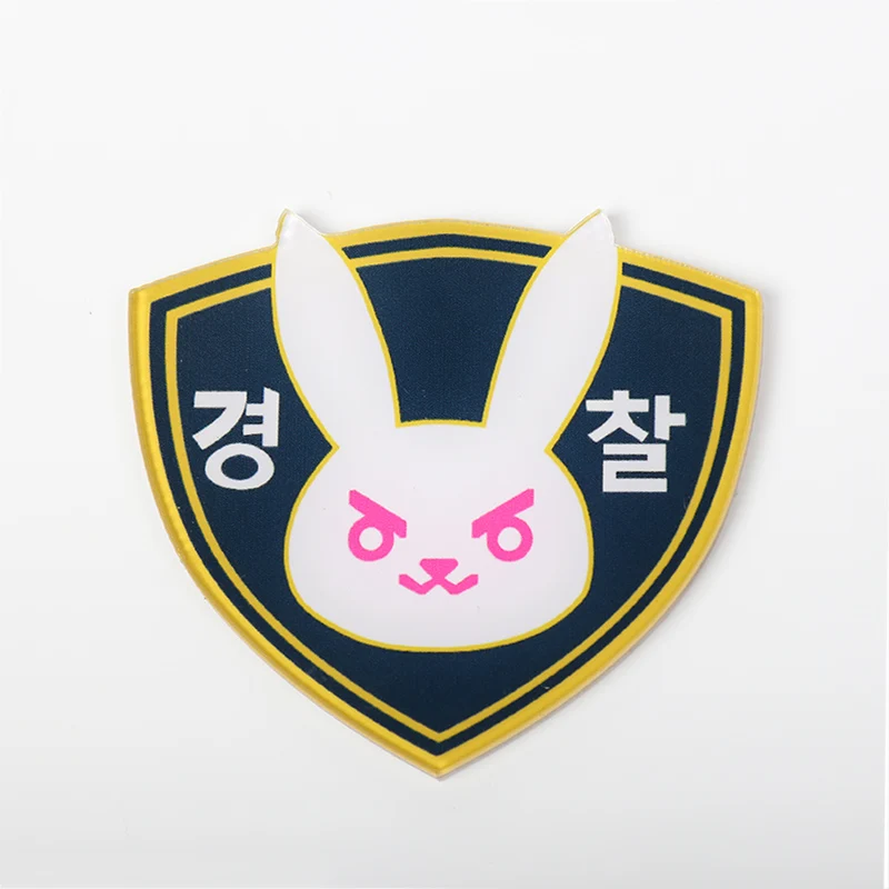 50 мм акриловый значок офицера D.va Dva брошь D va Hana Song Diva аксессуары для фанатов