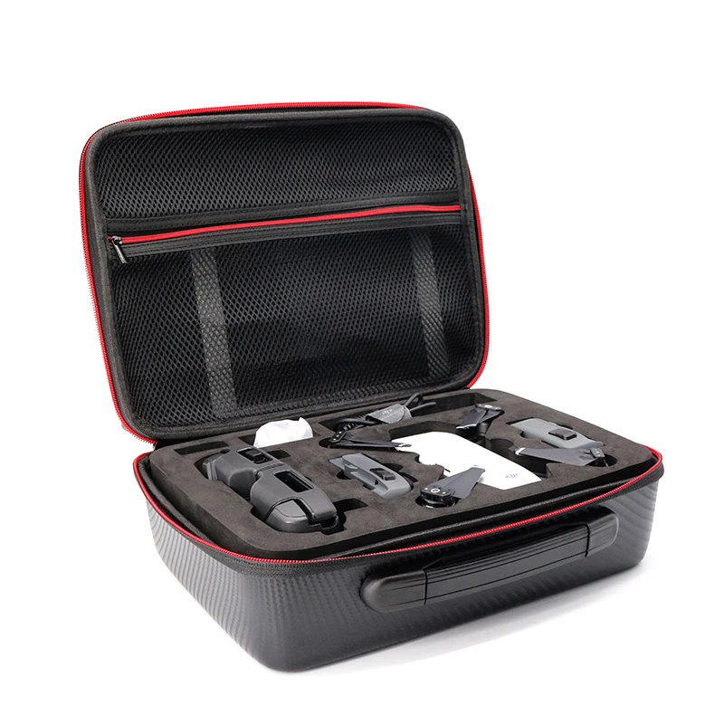 TELESIN Camera Carrying Case Waterproof Portable PU Carry Hard Case