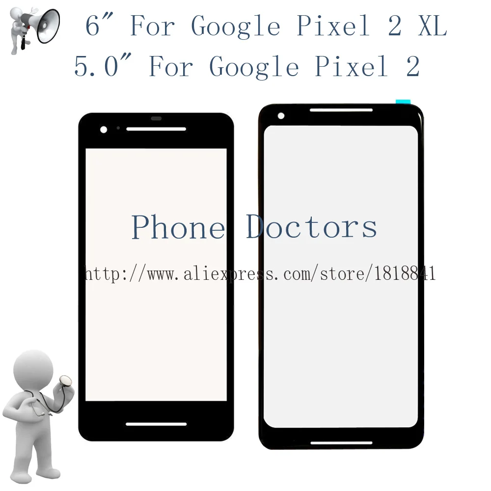 6" For Google Pixel 2 XL or 5.0" For Google Pixel 2 G011A