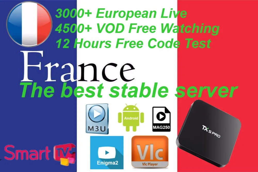 

Android Smart TV Box with 1000+ Channel Europe Arabic French Belgium IPTV subscription LEADTV for M3U APK France Belgian Arabic