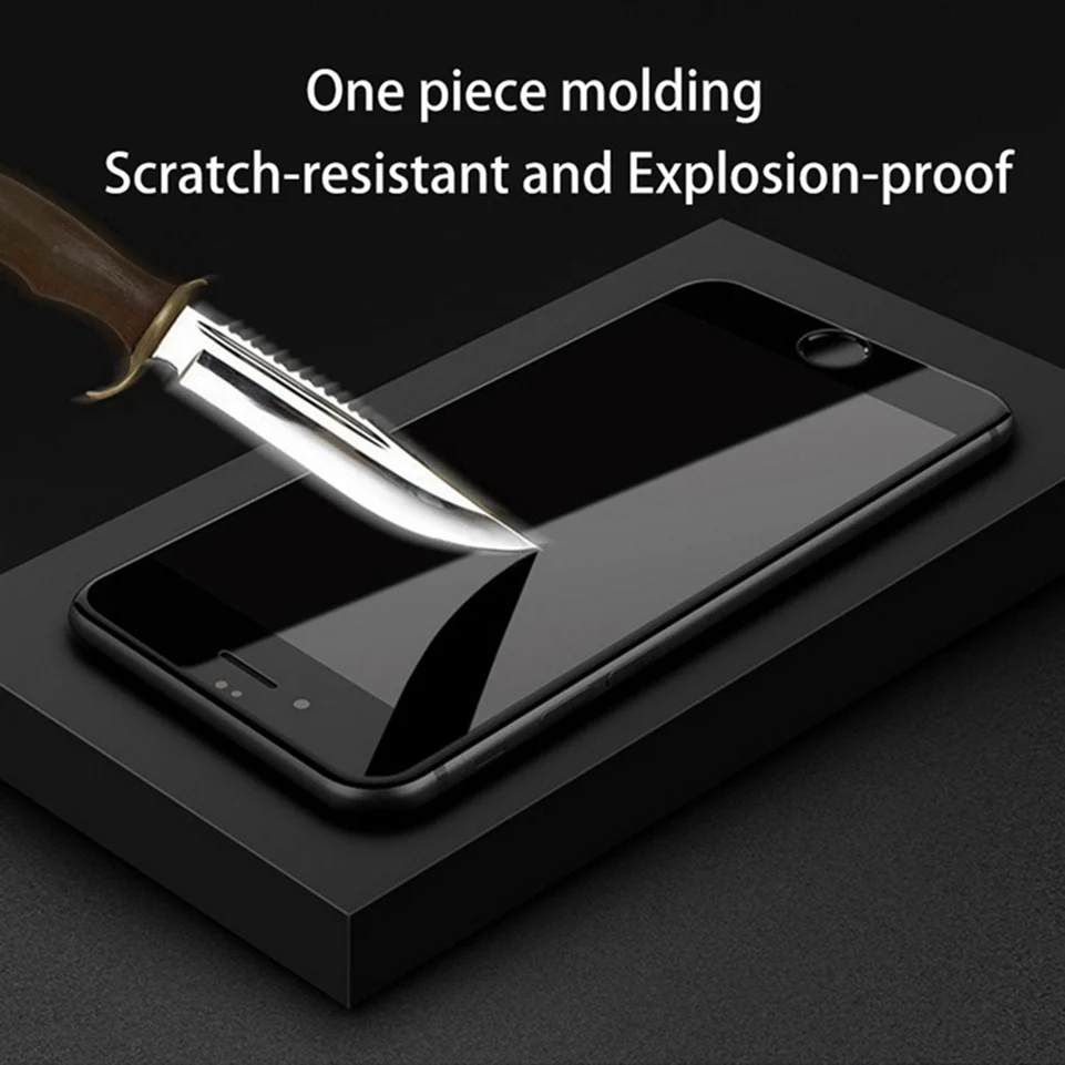 6D Protective Glass On for iPhone 8 7 XS MAX Screen Protector Full Cover 9H Curved Film Tempered Glass for iPhone XR X 6 6s Plus (7)