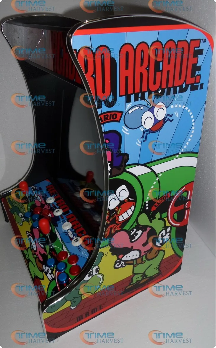 19 inch LCD Desk Arcade Game Machine With Game Elf 750 in 1 jamma board