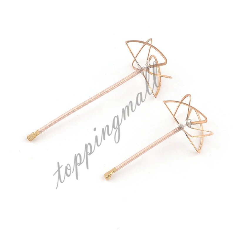 

5cm 7cm 5.8G 2.5dBi to 3dBi Clover FPV VTX Antenna with RHCP IPX / UFL Connector For INNOVA RC Quadcopter Camera Drone