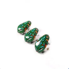 Заводной оловяный прыгающая лягушка детские игрушки ретро-доска игра намотка забавная игрушка