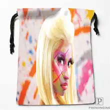 Пользовательские печати Nicki-Minaj-(1) сумки для покупок на шнурках дорожный мешочек для хранения плавать Пешие прогулки игрушка сумка унисекс мульти Size18-12-31-98