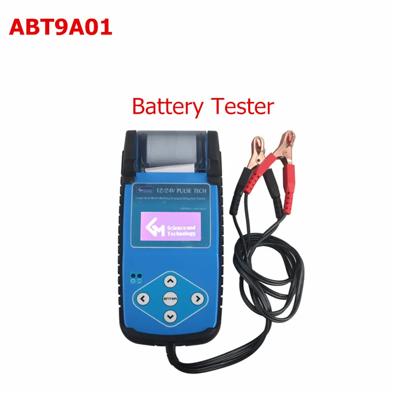 ABT9A01 Automotive Battery Tester with Printer Car Battery Tester Fast Shipping