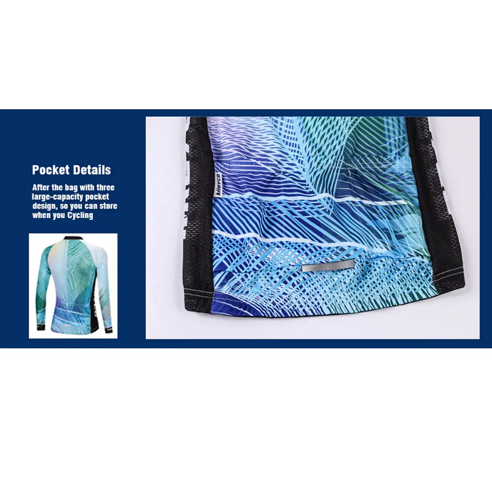 Women Cycling Jersey Mtb Bicycle Clothes Long Sleeves Road Bike Clothing Riding Shirt Team Jersey Design Female Ciclismo