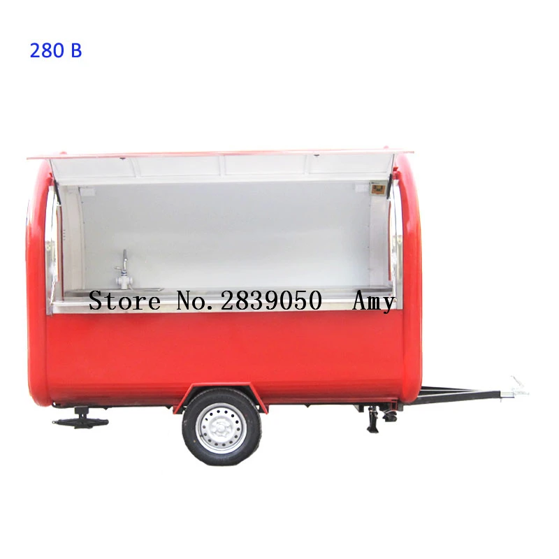 street scooter food cart mobile food cart for slush machine fast food
