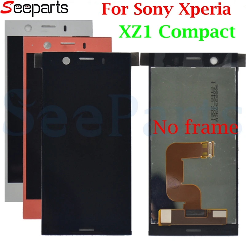 ЖК дисплей 4 6 дюйма 1280x720 IPS для SONY Xperia XZ1 Compact Display MINI LCD с сенсорным экраном и