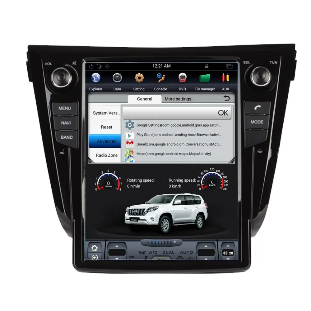2 Din Tesla Style 12 1 &quotAndroid 6 0 автомобильная лампа для NISSAN gps навигация dvd плеер Qashqai 2013 2018