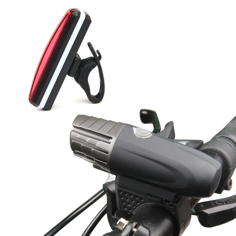 

Cycling Light 4 Model LED 200 Lumen USB Rechargeable Safety Flashlight Lamp Lights Waterproof Taillight Bicycle Accessories