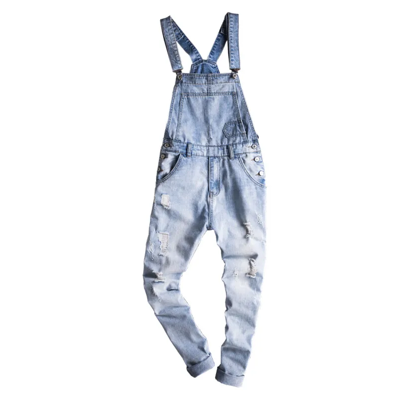 light blue denim overalls mens