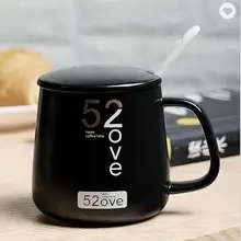 Пользовательские печати дешевый фарфоровый Кружка с крышкой