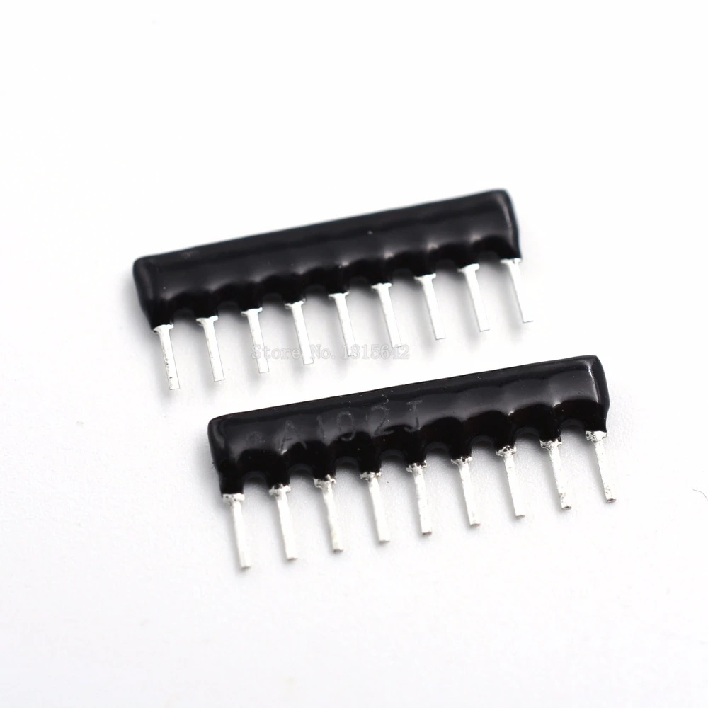 9x1K 2% SIL10-9 1K Widerstands-Netzw.100 St Arrays 100ppm 1/8W 1K 10pol. 9x1K 2% SIL10-9 1K Widerstands-Netzw.100 St Arrays 100ppm 1/8W 1K 10pol.