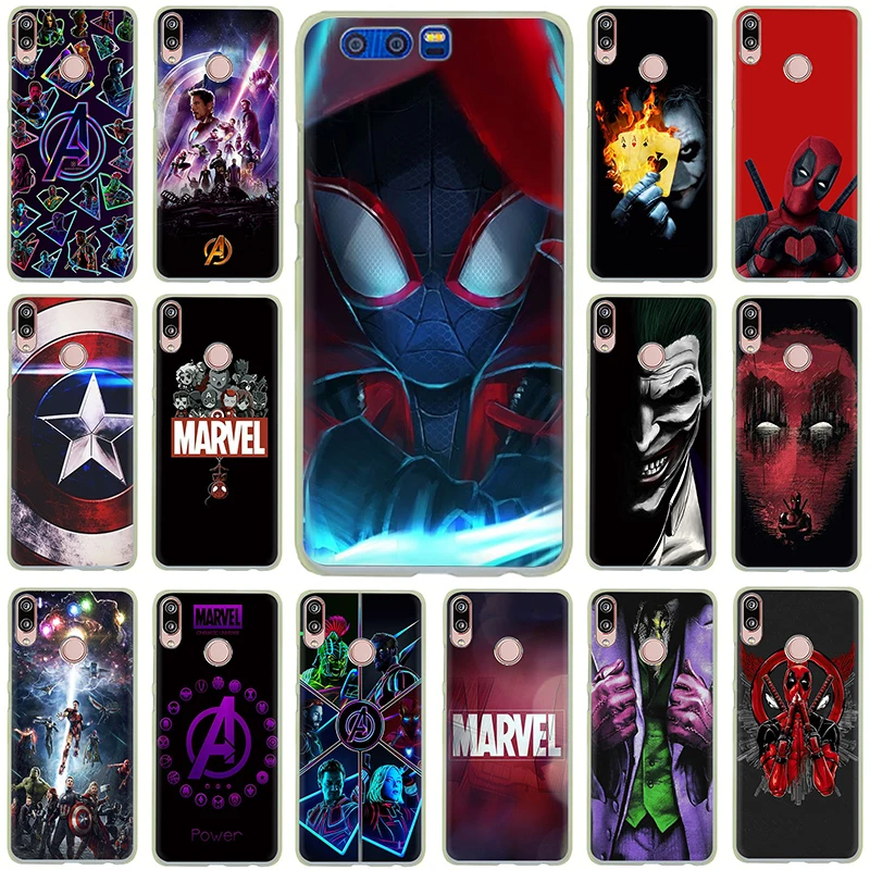 

Marvel The Avengers Jorker Dead Pool Hard phone cover case for Huawei P8 P9 P10 P20 P30 Plus Pro Lite Mini P Smart