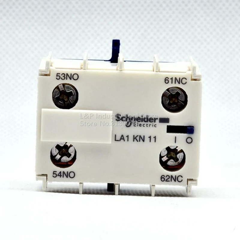 New Original Schneider Electric La1kn11 Auxiliary Contact Block La1 Kn11 For K Type Contactor 1no 1nc Contactors Aliexpress