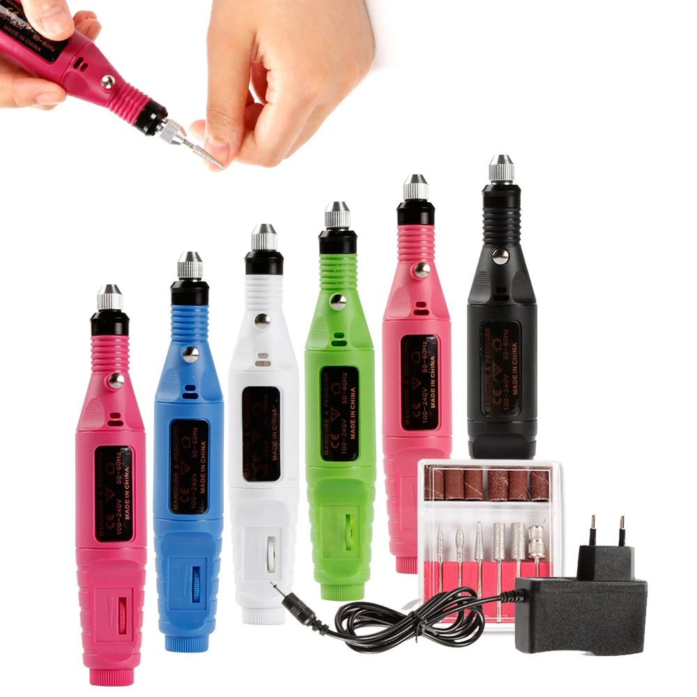 

Nail Drill Bits Electric Nail Art File Manicure Milling Machine Set Cutters for Pedicure Tools Nail Drill Apparatus for Manicure