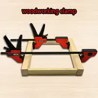 24 New Heavy Duty F Clamp Clip Wood Working Quick Grip F Style Bar Woodworking Clamps 4/6/12/18/24 Inch DIY Hand Woodworking (4)