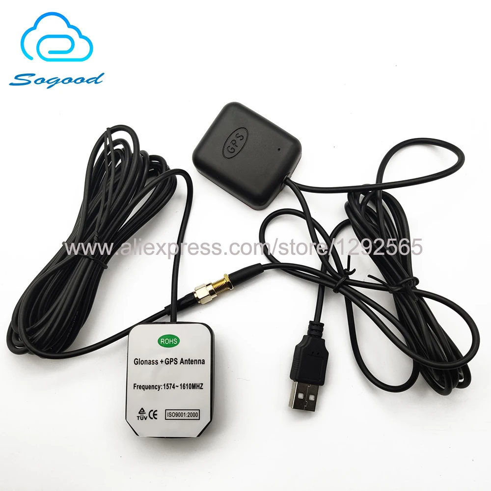 

Full Set Auto Car GPS Signal Antenna Amplifier Booster Enhance Device With GPS Receiver + Transmiter 30DB For Phone Navigator