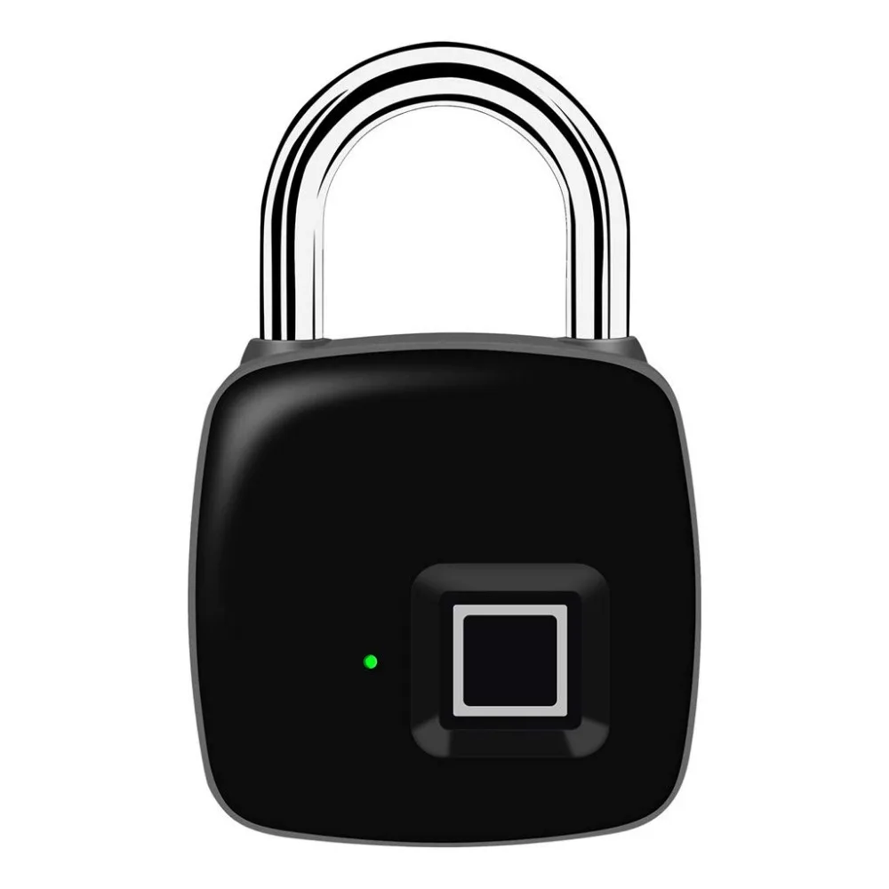 Fingerprint Padlock Smart Bluetooth Security Lock Anti-Theft Keyless Padlock Outdoor for Gym Door Backpack Luggage Suitcase
