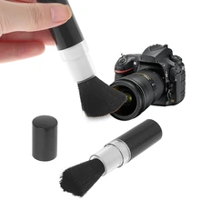Камера Телескопическая щетка для чистки объектива для Canon Nikon Pentax DSLR объектив сенсорный экран ЖК-дисплей очиститель пыли