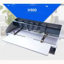 H500 460 мм Электрический Creaser бомбардир перфоратор лазерной резки 3 in1 комбо Бумага биговки Перфорационная машина 110V и 220V