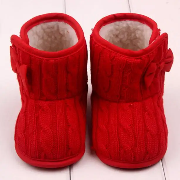 ARLONEET/детская обувь; обувь принцессы для девочек; зимние ботинки; обувь для малышей; мягкая хлопковая обувь с бантом для маленьких девочек