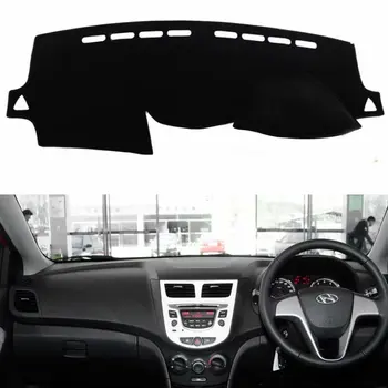 

For Hyundai I25 Accent Solaris Verna 2010 2012 2013 2016 Car Styling Covers Dashmat Dash Mat Sun Shade Dashboard Cover Sun Shade