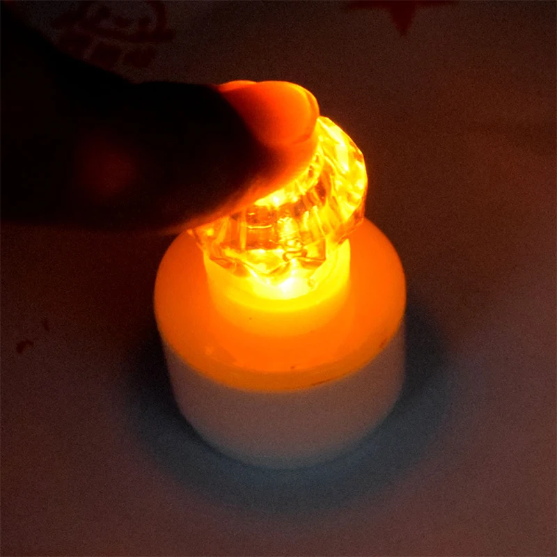 Креативные маленькие уплотнения светодиодные светящиеся алмазные образовательные игрушки мультфильм шаблон печать витое яйцо светящиеся Детские развивающие игрушки