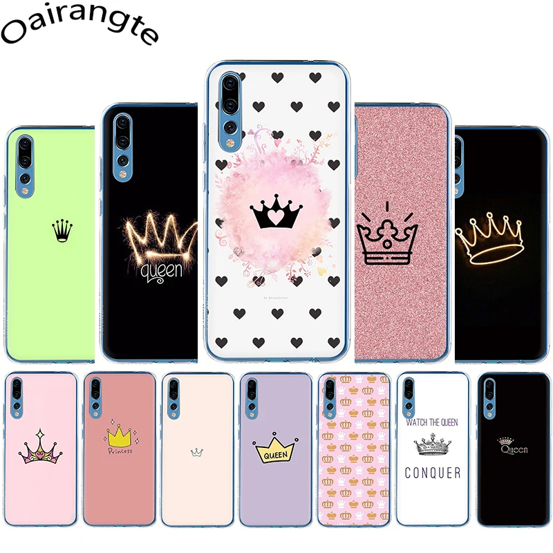buy PRINCESS Queen crown king Hard phone Case for Huawei Honor 6A 6C 7A Pro 7C 7X 8C 8X 8 9 10 Lite Play view 20 9X Pro