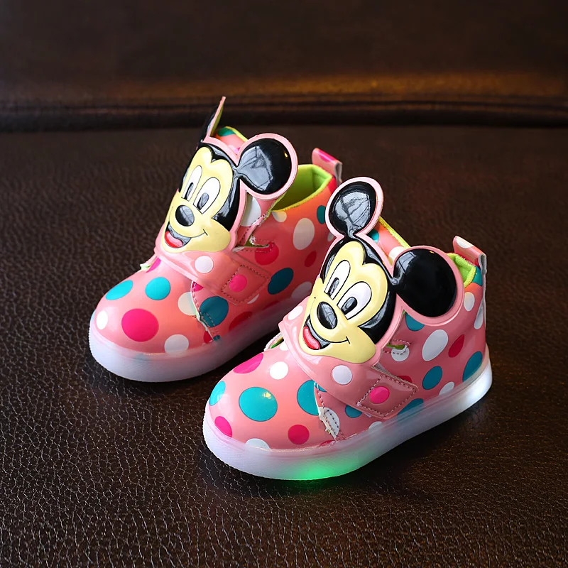 

Euro size 21-36 Hot sales cool baby shoes fashion glowing breathable sports design baby sneakers Casual cute girls boys shoes