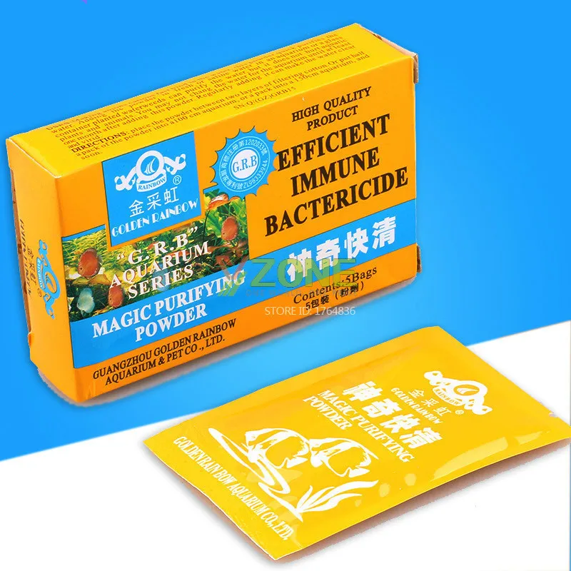 New Aquarium Water Magic Purifying Powder Fast Cleaning Fish Tank