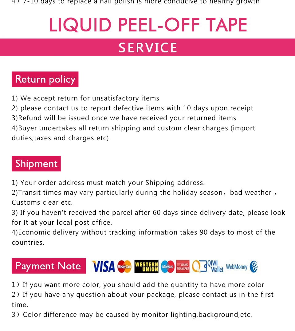 Huration New Peel Off Edge Clean Pink White Liquid Nail Art Gel Polish Easy Remove Base Coat Liquid Tape Polish Manicure Lacquer