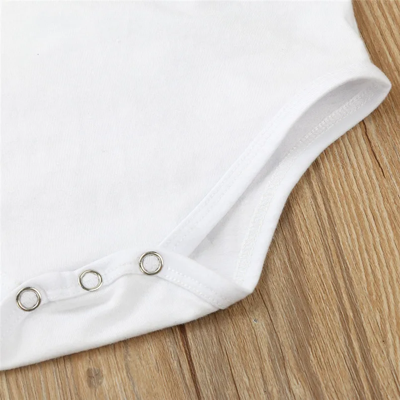 Baby Clothing Newborn Infant Baby Girl Boy Short Sleeve Letter Romper Jumpsuit Outfits Clothes romper do beb menina #20O17 #F (6)