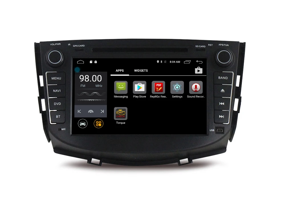 Discount ROM 16G 1024*600 Quad Core Android 7.1  Fit LIFAN X60, SUV 2011 2012 2013 2014 2015 Car DVD Player Navigation GPS 4G Radio 6