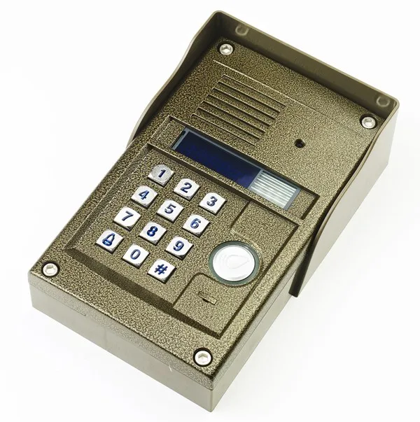 Видеодомофон ZHUDELE 1V2 с камерой 700TVLine и функцией ночного видения|door phone|password unlockintercom