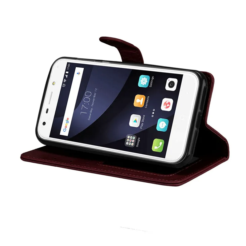 Чехол из искусственной кожи для ZTE Blade A6 чехол с откидной крышкой В Стиле Ретро Crazy
