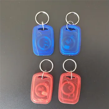 

13.56MHZ UID S50 Changeable Re-writable Keyfob 125KHZ T5577 Keychain Copy Card Tag Key