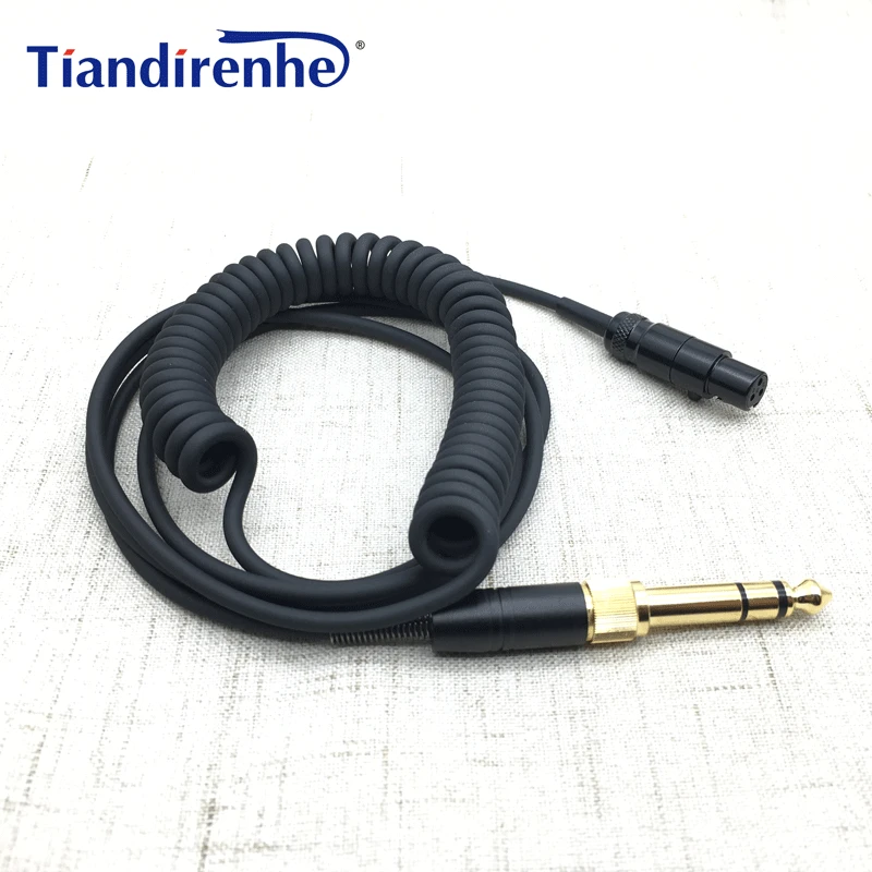 Новый пружинный кабель для наушников AKG K240 K702 Q701 K271 K267 K712 k550 mkiii аудиопровод