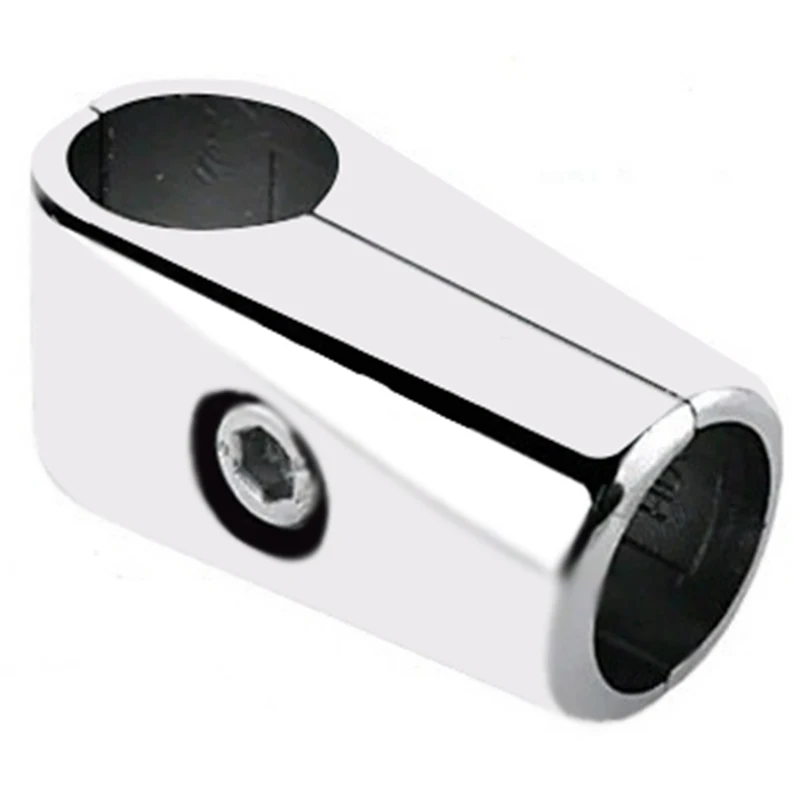 20pcs 25mm Tube Clamp Clamps Pipe Clamp Chrome Aluminum Display