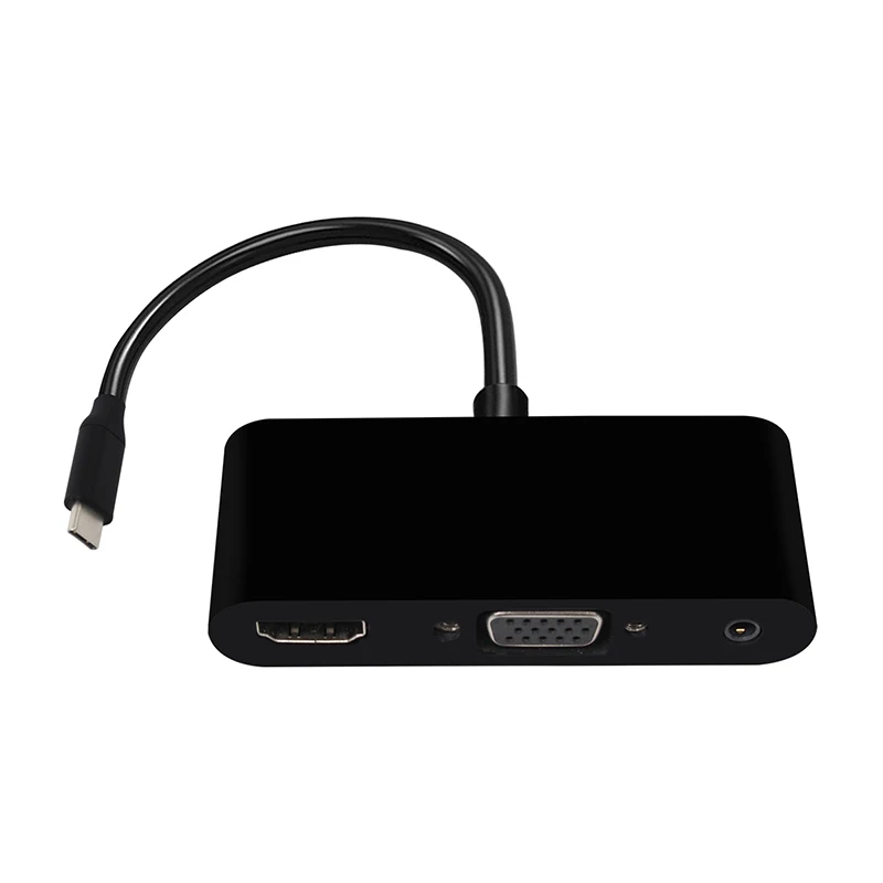 USB-C к HDMI 3 в 1 кабель конвертер для samsung huawei Apple Usb 3,1 Thunderbolt 3 type C переключатель к HDMI 4K адаптер